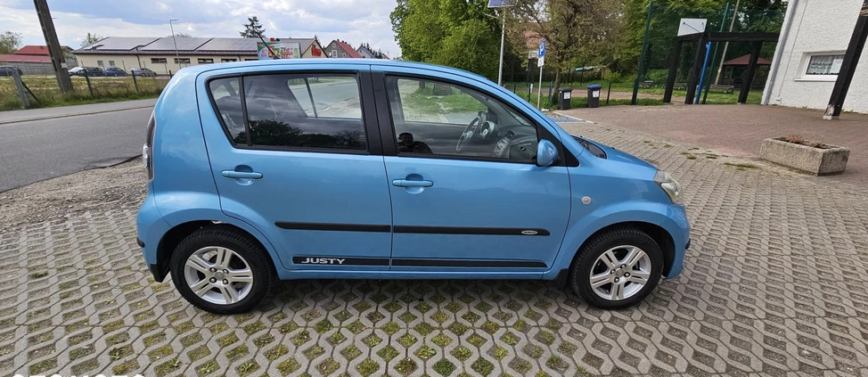 Subaru Justy cena 11500 przebieg: 176000, rok produkcji 2008 z Mogielnica małe 137